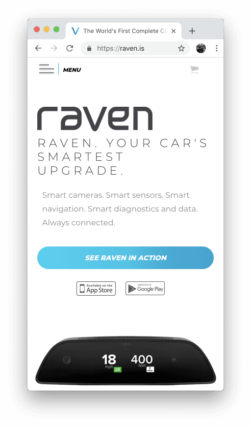 Raven mobile storefront